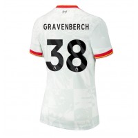 Fotballdrakt Dame Liverpool Ryan Gravenberch #38 Tredjedrakt 2024-25 Kortermet